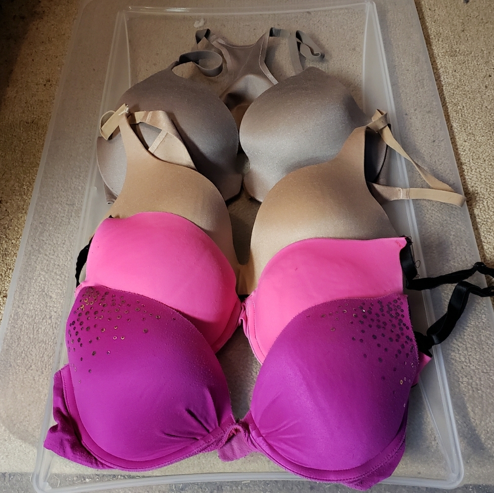 Lot of 4 Victoria Secret Bras various